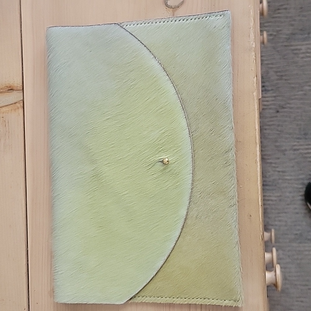 Vintage Primecut Shearling Envelope Wallet - Lg.
